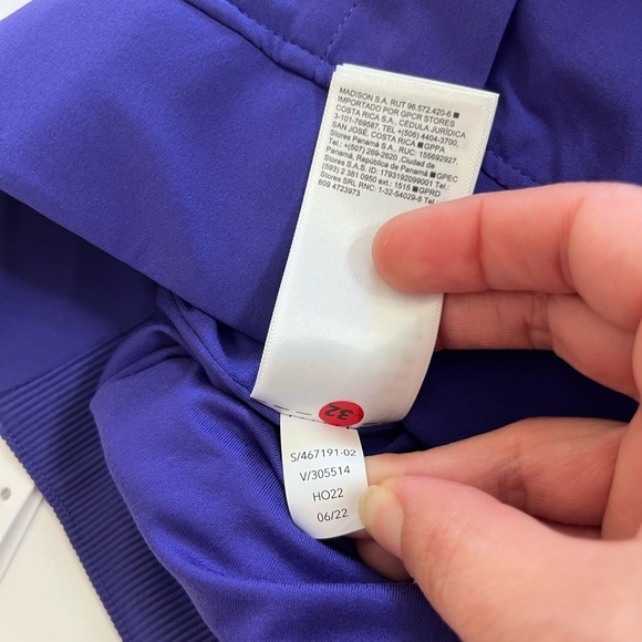 Athleta Brooklyn Lined Pants New with Tags Size 8 Purple - Picture 6 of 13